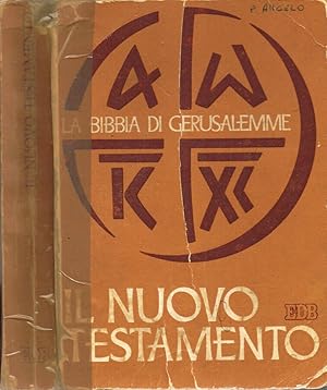 Bild des Verkufers fr La Bibbia di Gerusalemme - Il Nuovo Testamento zum Verkauf von Biblioteca di Babele