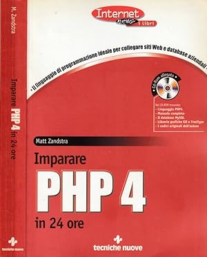 Bild des Verkufers fr Imparare PHP 4 in 24 ore zum Verkauf von Biblioteca di Babele