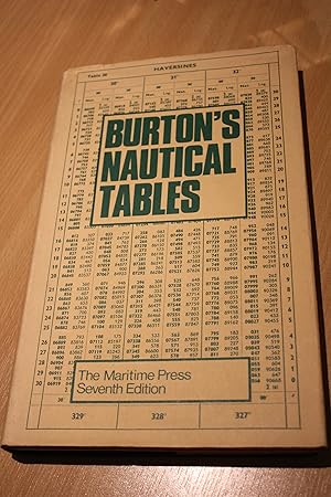 Imagen del vendedor de Burton's Nautical Tables a la venta por Orb's Community Bookshop