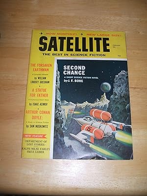 Image du vendeur pour Satellite Science Fiction for February 1959 mis en vente par biblioboy