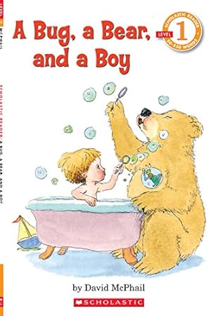 Seller image for A Bug, a Bear, and a Boy (Scholastic Reader, Level 1) for sale by Reliant Bookstore