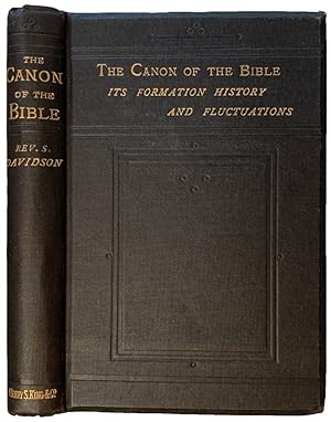 Imagen del vendedor de The Canon of the Bible: its formation, history, and fluctuations. Second edition. a la venta por Jeff Weber Rare Books
