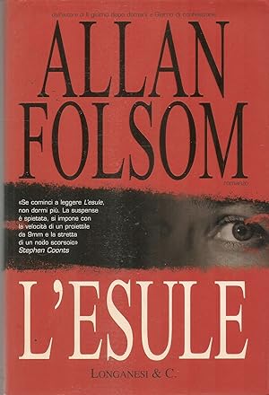 Imagen del vendedor de L'ESULE - ALLAN FOLSOM a la venta por Libreria Peterpan
