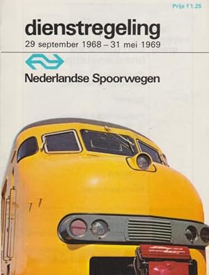 Dienstregeling 29. September 1968 - 31. Mai 1969 / Nederlandse Spoorwegen