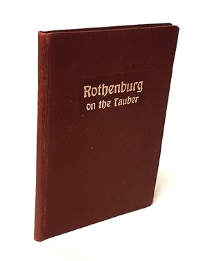 Bild des Verkufers fr Rothenburg on the Tauber. Illustrated by Ressel. zum Verkauf von Antiquariat Dennis R. Plummer