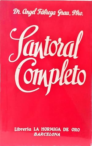Seller image for Santoral completo for sale by Paraso Lector