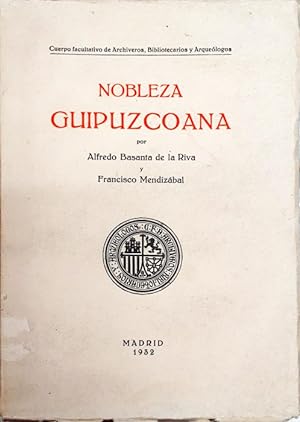 Seller image for Nobleza Guipuzcoana for sale by Paraso Lector