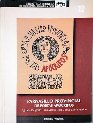 Imagen del vendedor de Parnasillo provincial de poetas apcrifos ? Facsmil a la venta por Paraso Lector