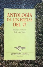 Seller image for ANTOLOGIA DE LOS POETAS DEL 27 for sale by ALZOFORA LIBROS