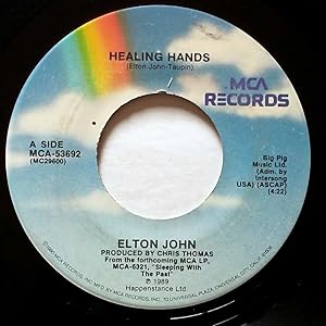 Seller image for Healing Hands / Dancing in the End Zone [7" 45 rpm Single] for sale by Kayleighbug Books, IOBA