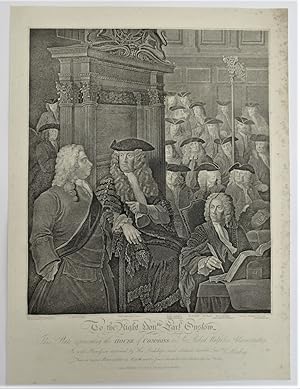 After William Hogarth, The House of Commons, engraved 1803