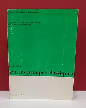 Bild des Verkufers fr Sur les Groupes Classiques zum Verkauf von Moe's Books