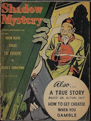 Imagen del vendedor de SHADOW MYSTERY: August, Aug. - September, Sept. 1948 ("Jade Dragon") a la venta por Books from the Crypt
