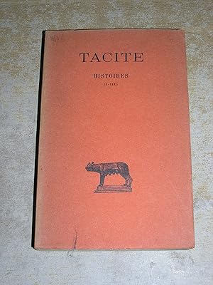 Seller image for Histories (I - III) Tome Premier for sale by Neo Books