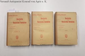 Image du vendeur pour Geschichte der russischen Revolution: 3 Bnde: Band I - III: mis en vente par Versand-Antiquariat Konrad von Agris e.K.
