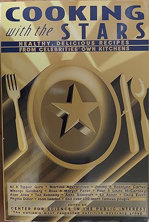 Bild des Verkufers fr Cooking With the Stars : Healthy, Delicious Recipes from Celebrities' Own Kitchens zum Verkauf von The Book House, Inc.  - St. Louis