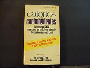 Calories And Carbohydrates pb Barbara Kraus 1st Signet Print 8/73