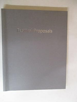 Image du vendeur pour Peter Liversidge Festival Proposals mis en vente par GREENSLEEVES BOOKS