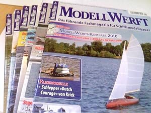 Bild des Verkufers fr Konvolut: 6 Zeitschriften (von12) Modell Werft. Das fhrende Fachmagazin fr Schiffsmodellbauer - 34. Jahrgang 2010. zum Verkauf von ABC Versand e.K.