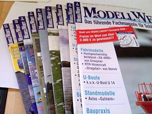 Bild des Verkufers fr Konvolut: 9 Zeitschriften (von12) Modell Werft. Das fhrende Fachmagazin fr Schiffsmodellbauer - 33. Jahrgang 2009. zum Verkauf von ABC Versand e.K.