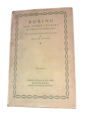 Image du vendeur pour Robino and Other Stories mis en vente par World of Rare Books