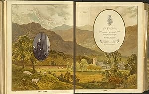 The Breanski Album containing Facsimile Water colour drawings of Picturesque Scenery in England, ...