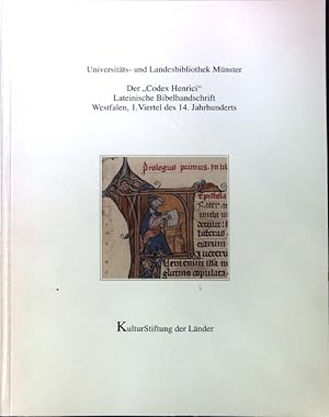 Bild des Verkufers fr Der "Codex Henrici", lateinische Bibelhandschrift Westfalen, 1. Viertel des 14. Jahrhunderts. Patrimonia ; 144 zum Verkauf von books4less (Versandantiquariat Petra Gros GmbH & Co. KG)