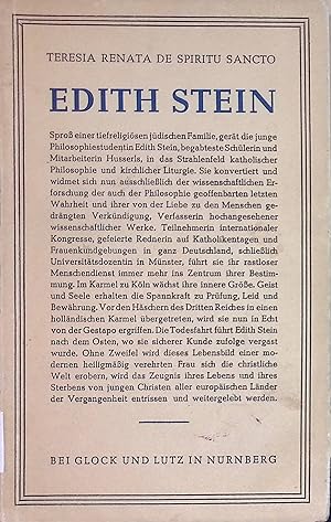 Edith Stein. Lebensbild einer Philosophin und Karmelitin.