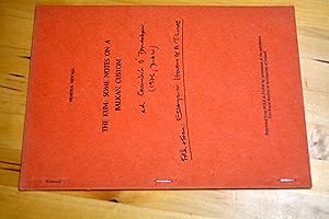 Bild des Verkufers fr The The Kum: Some Notes on a Balkan Custom zum Verkauf von HALCYON BOOKS