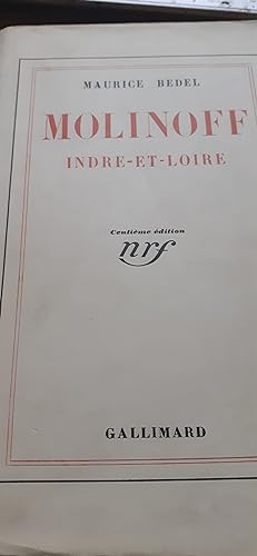 Seller image for molinoff indre et loire for sale by MBLIVRES
