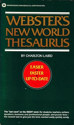 Webster's New World Thesaurus