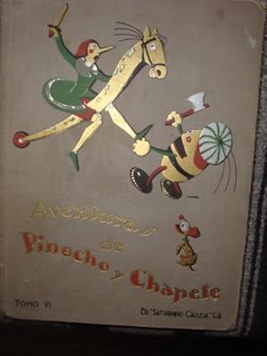 Imagen del vendedor de Aventuras de Pinocho y Chapete- Tomo VI - 8 nmeros de la serie Pinocho contra Chapete 41-48 a la venta por Libros del cuervo