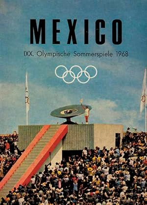 Mexico.IXX.Olympische Sommerspiele 1968. Hrsg.von Rheinischer Braunkohleverkauf.