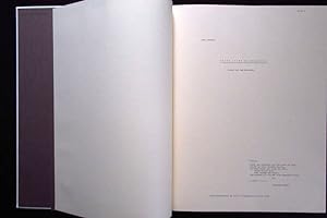 Julia, oder die Gemälde. Szenen aus dem Novecento (Materialsammlung ab 1976, Niederschrift ab Feb...