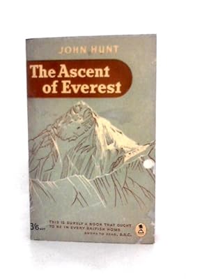 Bild des Verkufers fr The Ascent of Everest zum Verkauf von World of Rare Books