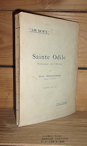 Seller image for SAINTE ODILE : Patronne de l'Alsace for sale by Planet's books