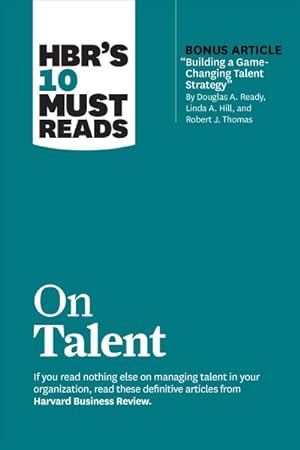 Bild des Verkufers fr Hbr's 10 Must Reads on Talent zum Verkauf von GreatBookPrices