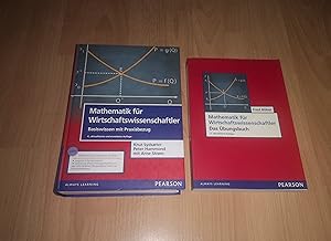Bild des Verkufers fr Knut Sydsaeter, Hammond, Mathematik fr Wirtschaftswissenschaftler + bungsbuch / Set / Paket / Bundle zum Verkauf von sonntago DE - Roland Sonntag Versandhandel