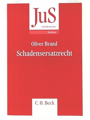 Bild des Verkufers fr Schadensersatzrecht (JuS-Schriftenreihe/Studium, Band 190) zum Verkauf von Leserstrahl  (Preise inkl. MwSt.)