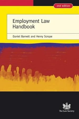 Bild des Verkufers fr Employment Law Handbook zum Verkauf von WeBuyBooks