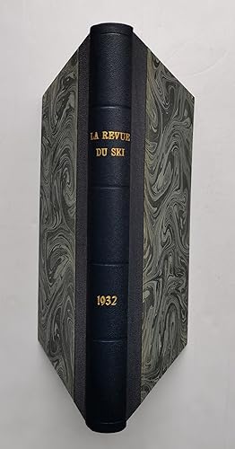 la REVUE du SKI - troisième année 1932 complète