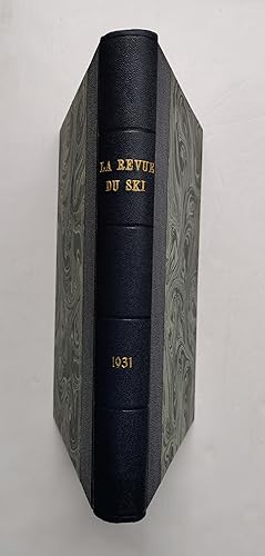 la REVUE du SKI - Deuxième année 1931 complète