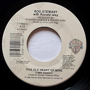 Immagine del venditore per This Old Heart of Mine (1989 Version) / You're In My Heart [7" 45 rpm Single] venduto da Kayleighbug Books, IOBA