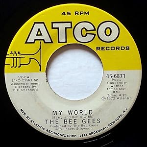 Seller image for My World / On TIme [7" 45 rpm Single] for sale by Kayleighbug Books, IOBA