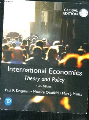 Image du vendeur pour International Economics - Theory and Policy, 12th Edition mis en vente par Le-Livre