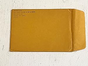 Seller image for Projects Class Cards, Nova Scotia College of Art and Design, Fall 1969 for sale by Aeon Bookstore