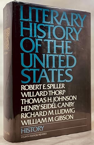 Seller image for Literary History of the United States (Fourth Edition Revised) for sale by Zach the Ripper Books