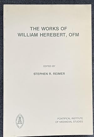 Works of William Herebert, O.F.M.