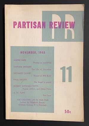 Seller image for Partisan Review, Volume 15, Number 11 (XV; November 1948) for sale by Philip Smith, Bookseller