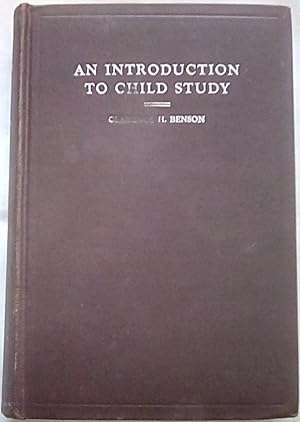 Bild des Verkufers fr An Introduction to Child Study zum Verkauf von P Peterson Bookseller